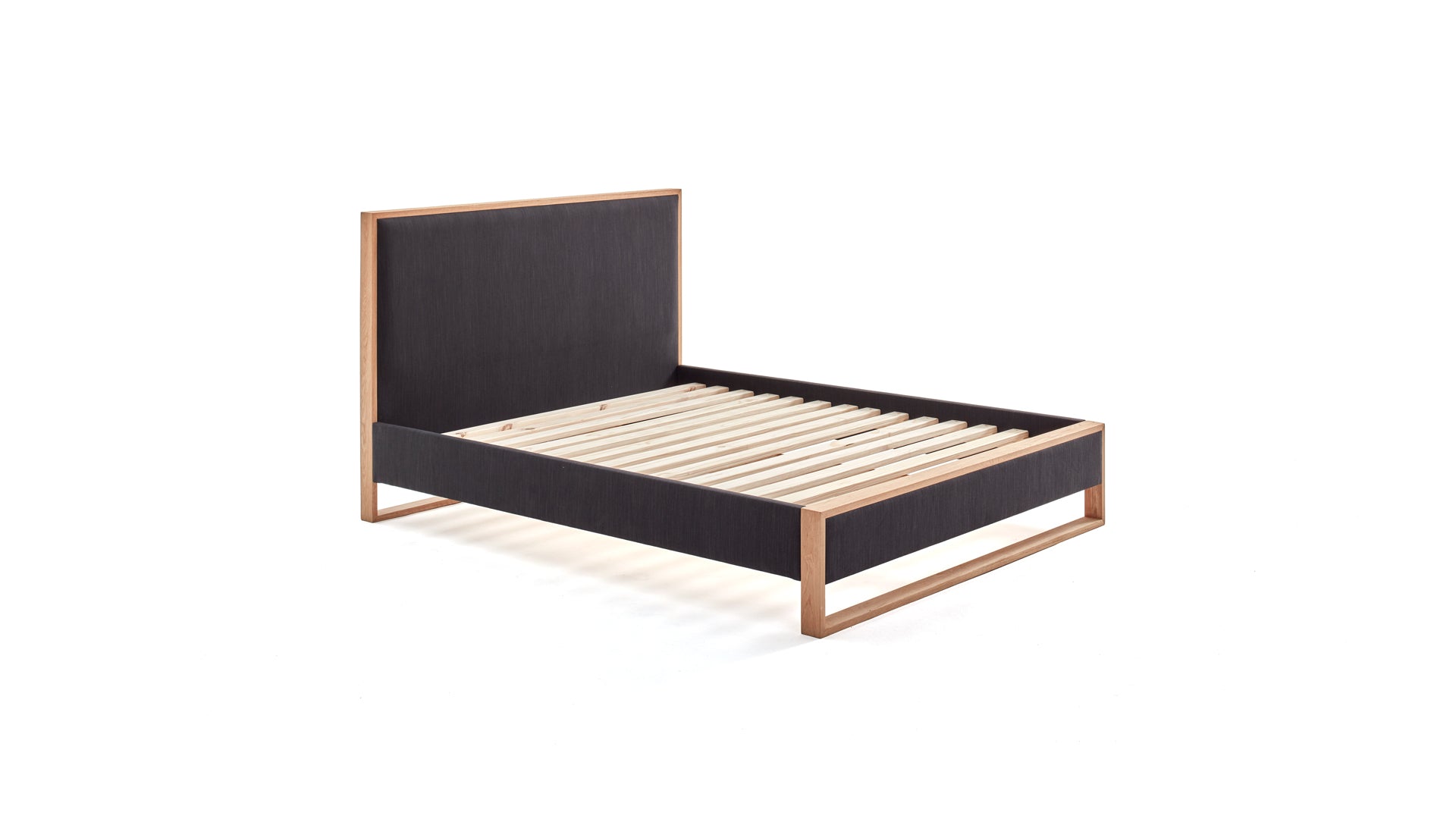 Sloom Oak Edge Bed Frame with Headboard 19 | Sloom