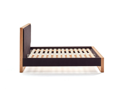 Sloom Oak Edge Bed Frame with Headboard