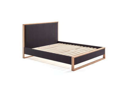 Sloom Oak Edge Bed Frame with Headboard