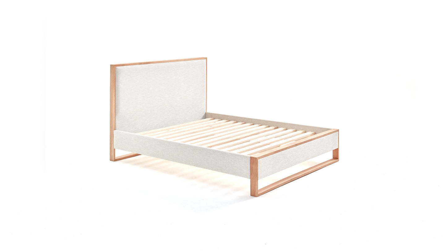 Sloom Oak Edge Bed Frame with Headboard 7 | Sloom