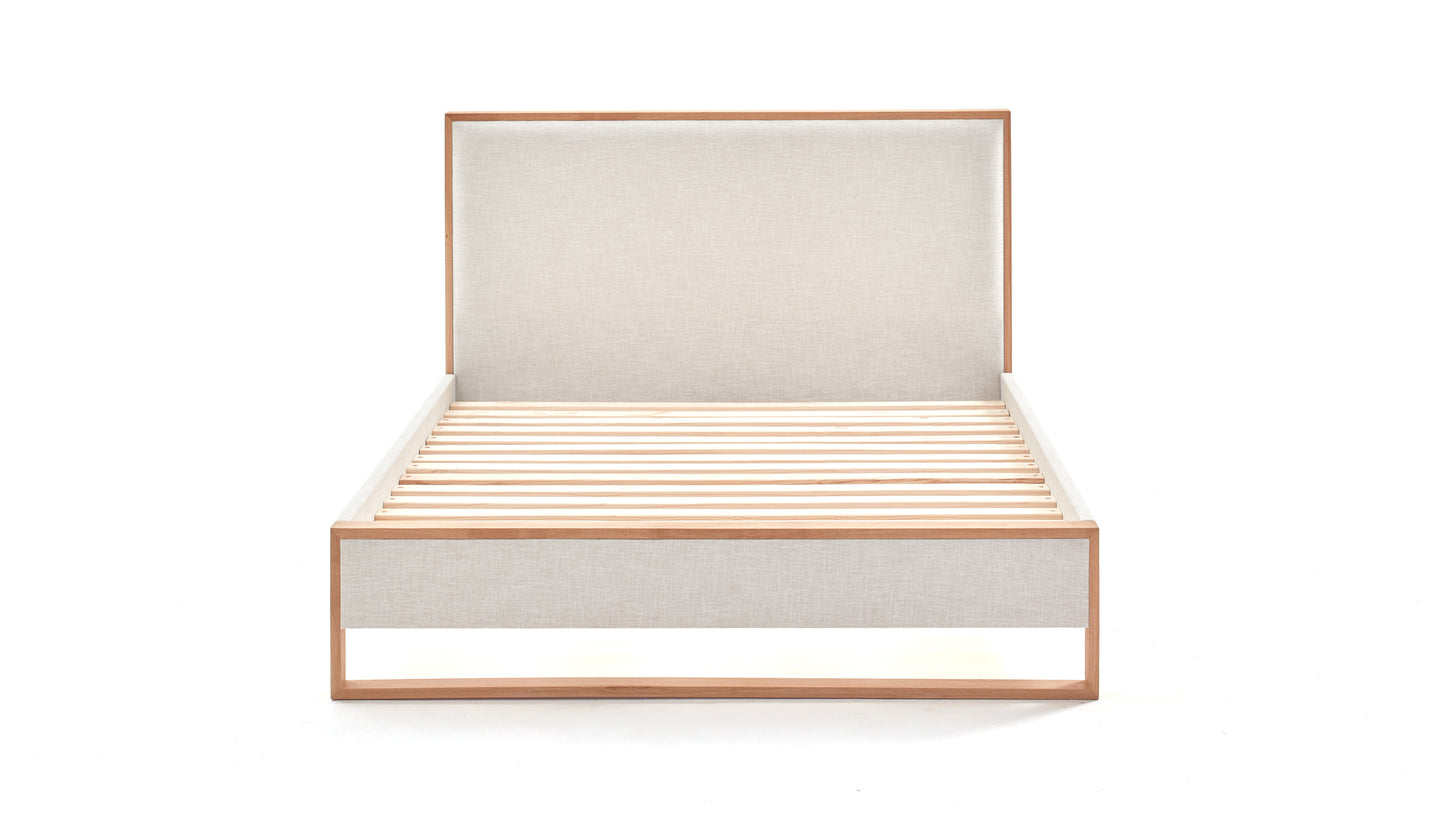 Sloom Oak Edge Bed Frame with Headboard 5 | Sloom