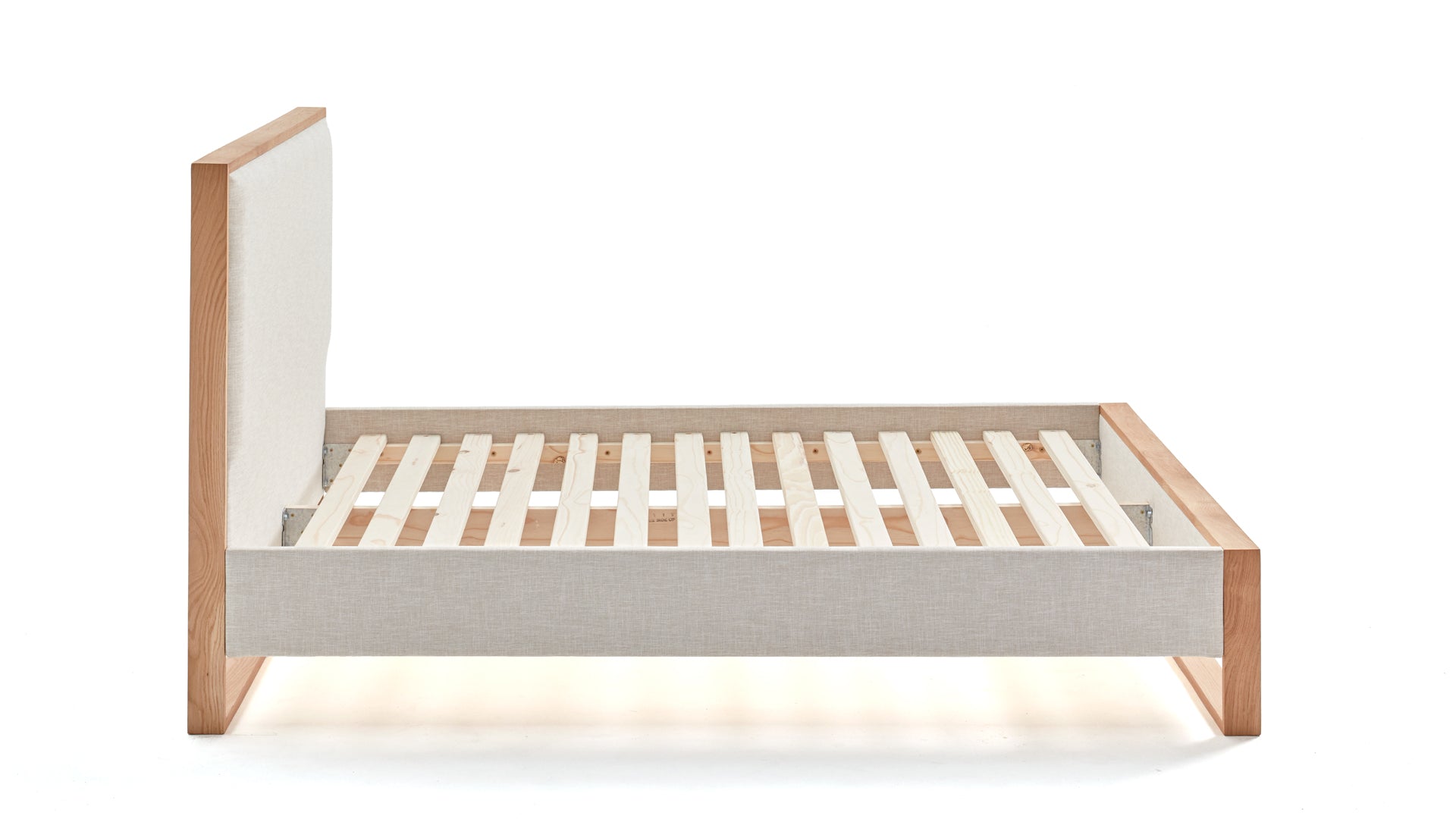 Sloom Oak Edge Bed Frame with Headboard 6 | Sloom