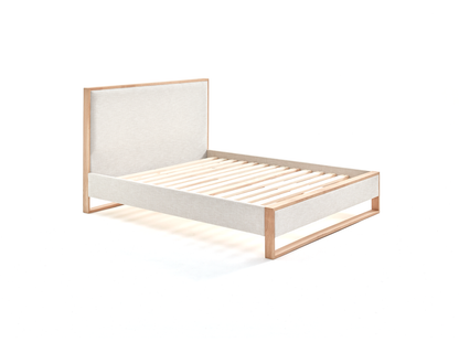 Sloom Oak Edge Bed Frame with Headboard