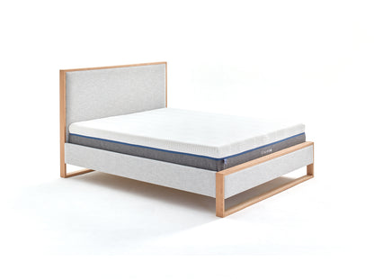 Sloom Oak Edge Bed Frame with Headboard