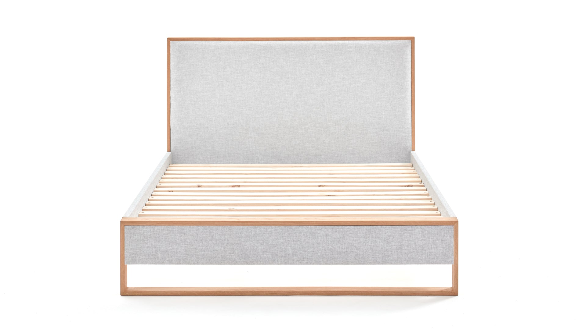 Sloom Oak Edge Bed Frame with Headboard 9 | Sloom