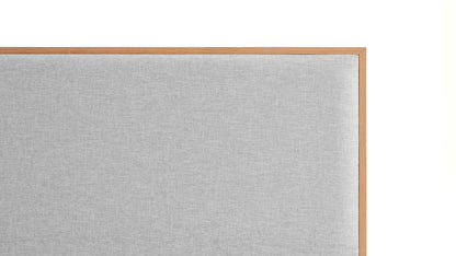 Sloom Oak Edge Bed Frame with Headboard