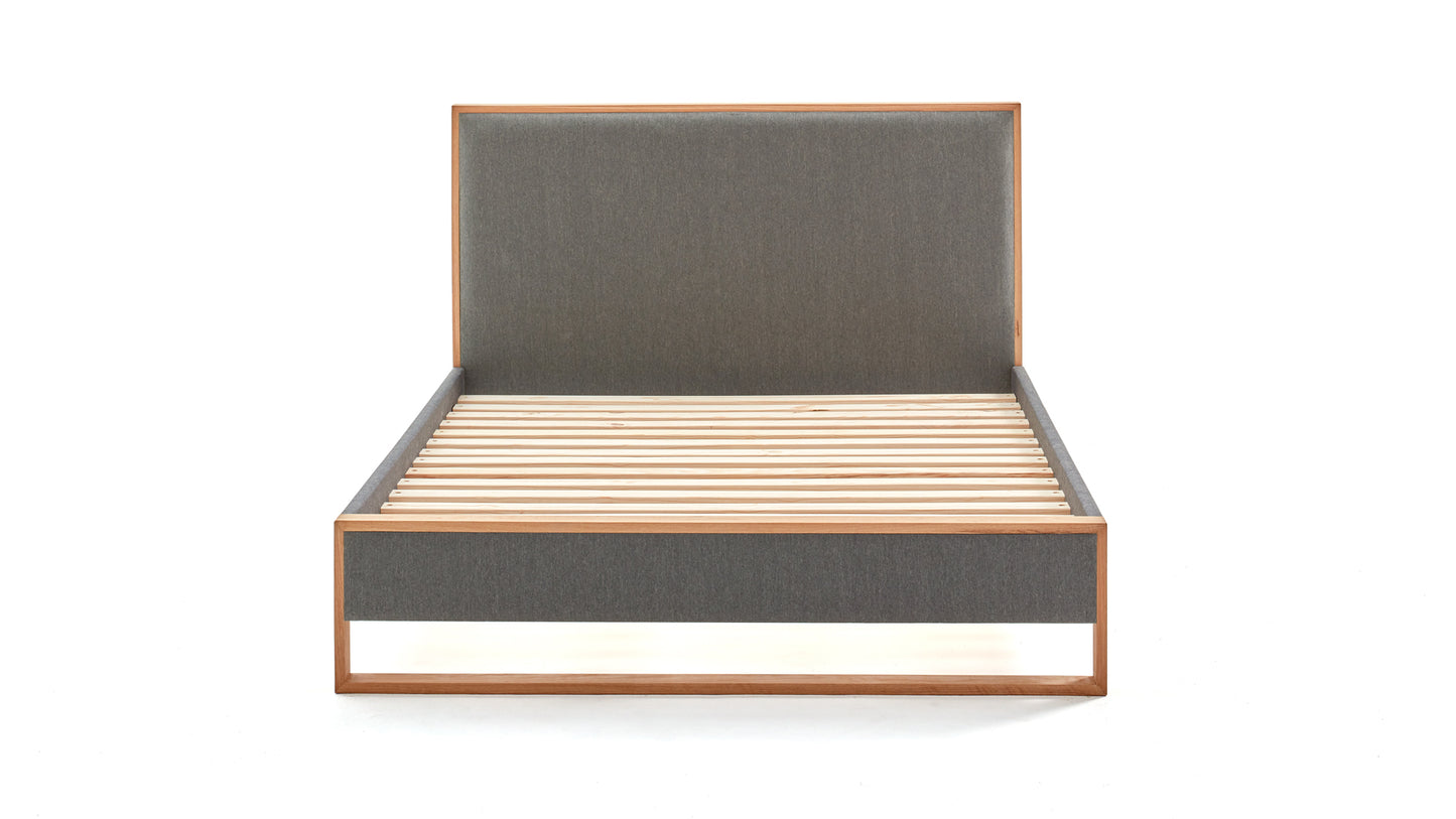 Sloom Oak Edge Bed Frame with Headboard 1 | Sloom