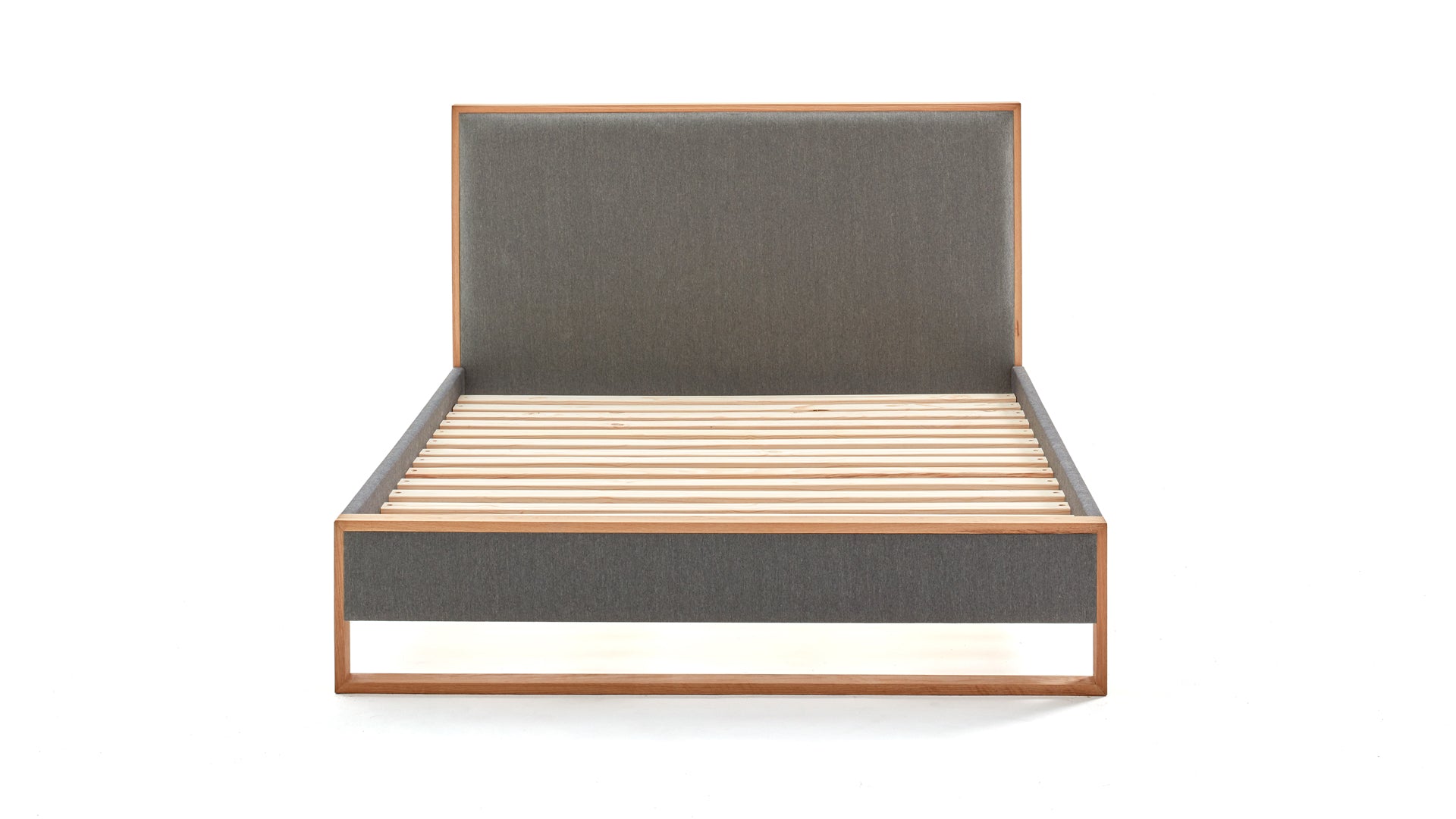 Sloom Oak Edge Bed Frame with Headboard 1 | Sloom