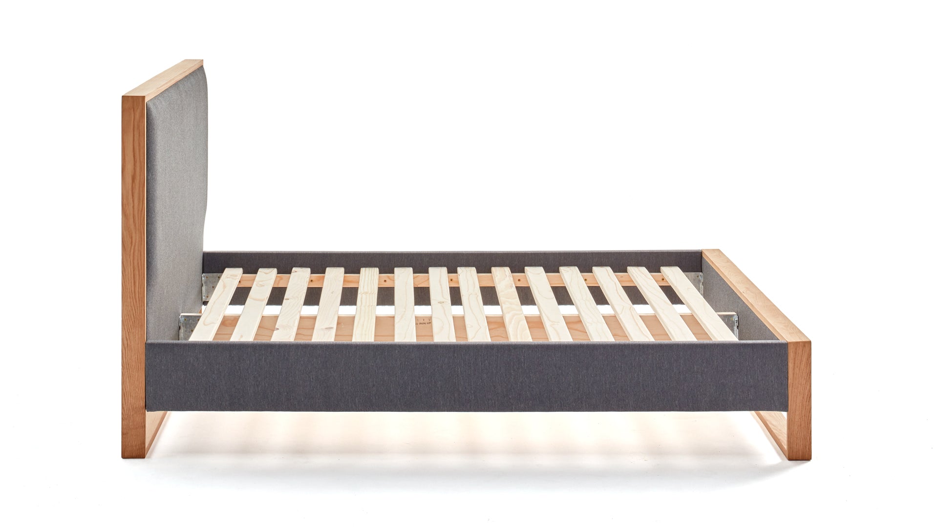 Sloom Oak Edge Bed Frame with Headboard 2 | Sloom