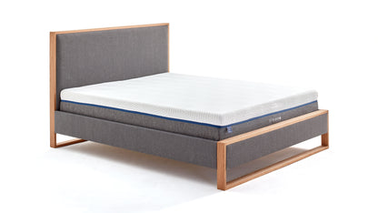 Sloom Oak Edge Bed Frame with Headboard | Sloom