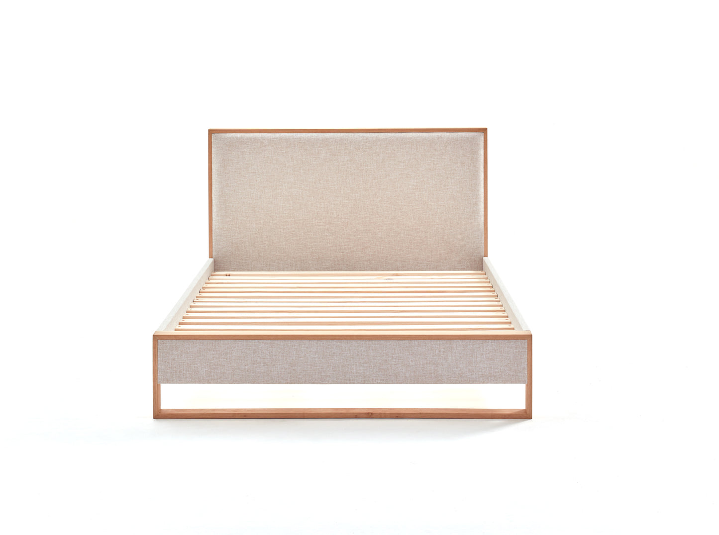 Sloom Oak Edge Bed Frame with Headboard