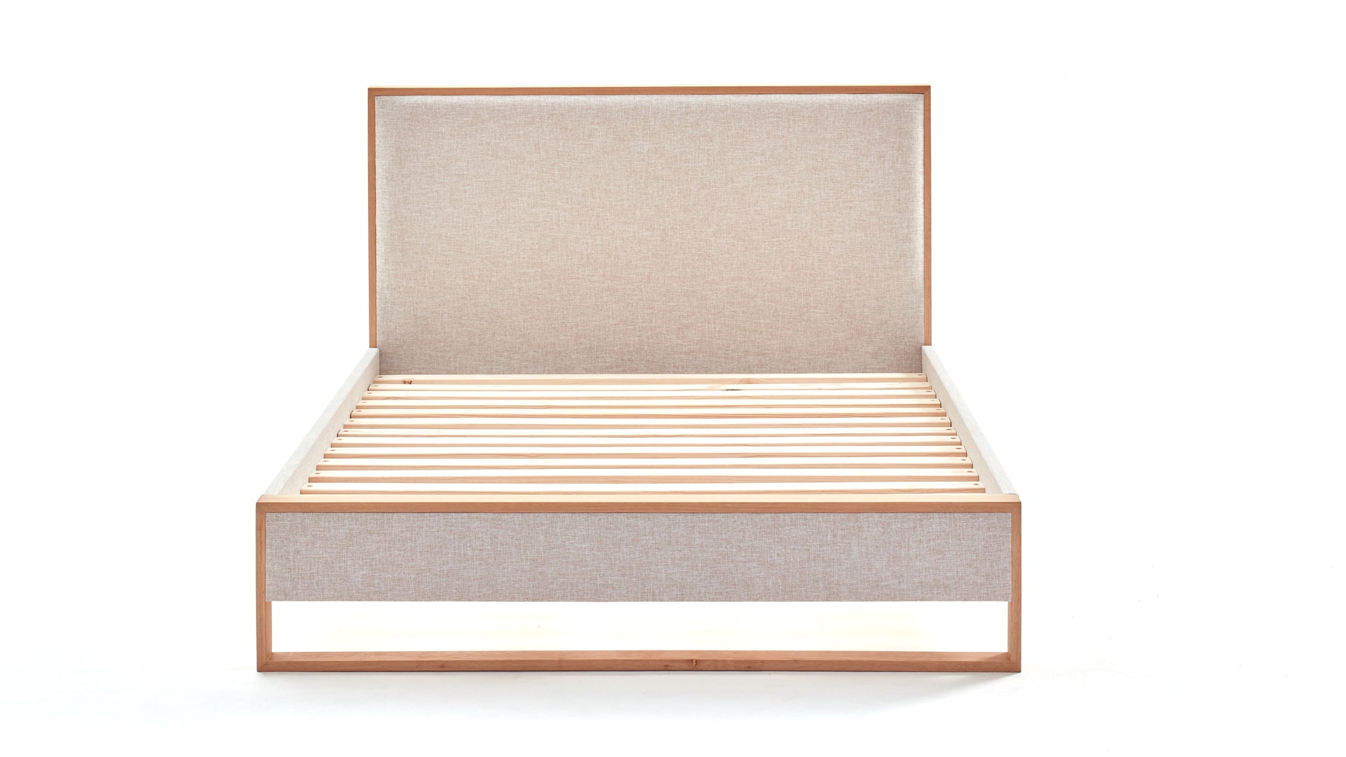 Sloom Oak Edge Bed Frame with Headboard 13 | Sloom