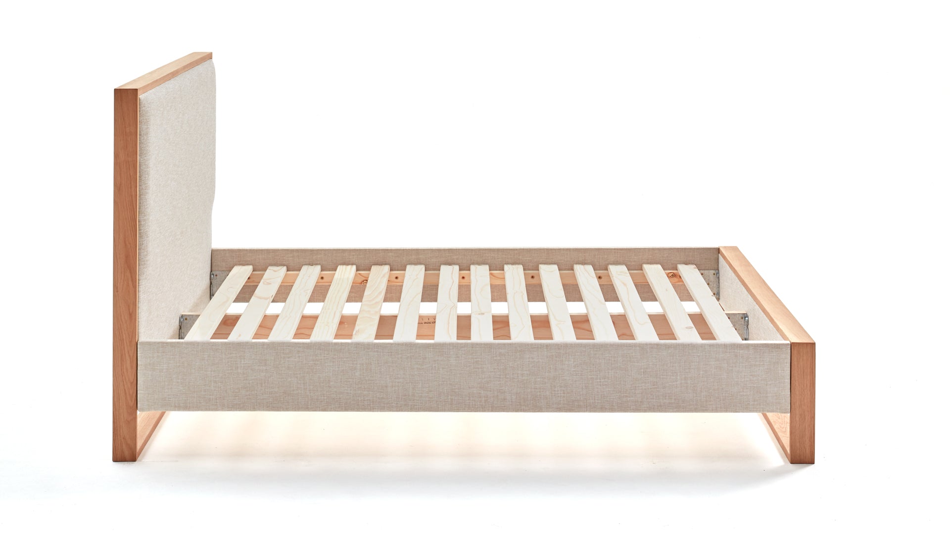 Sloom Oak Edge Bed Frame with Headboard 14 | Sloom