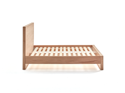 Sloom Oak Edge Bed Frame with Headboard