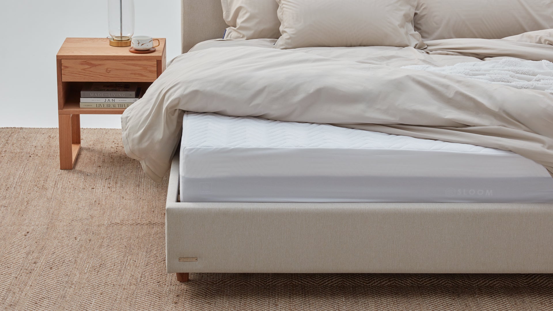 Quilted Mattress Protector 1 | Sloom